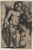TvB G 4028
<br/>
Twee paartjes en een nar
<br/>
<em>Beham, Hans Sebald (1500 - 1550)</em>